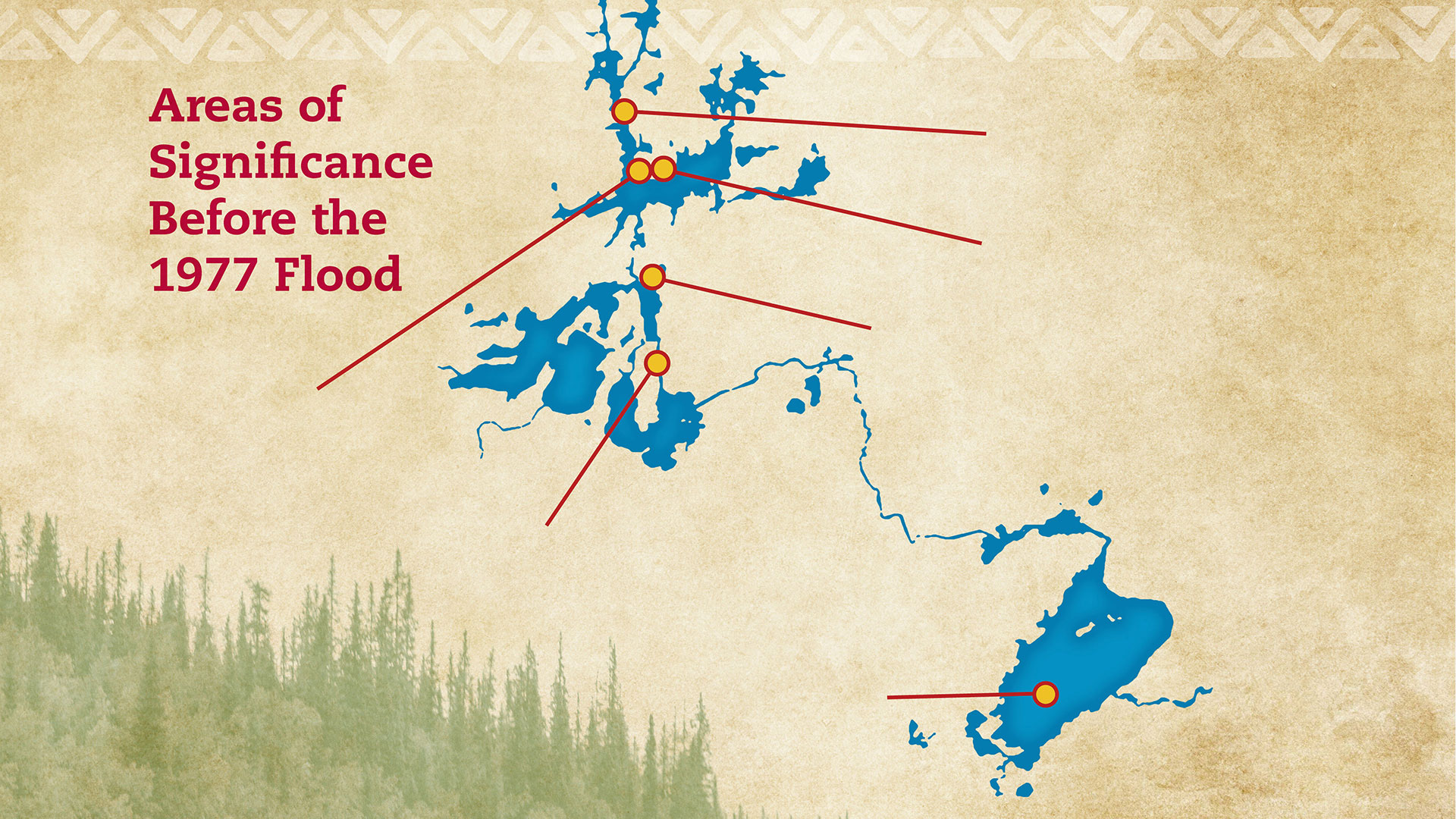 Areas of Significance Before the 1977 Flood